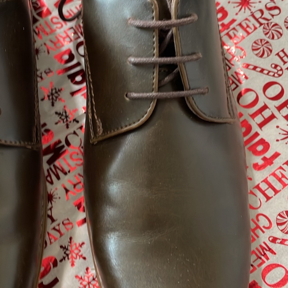 Classic Brown Leather Men's Shoes